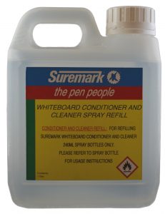 whiteboard conditioner cleaner spray refill