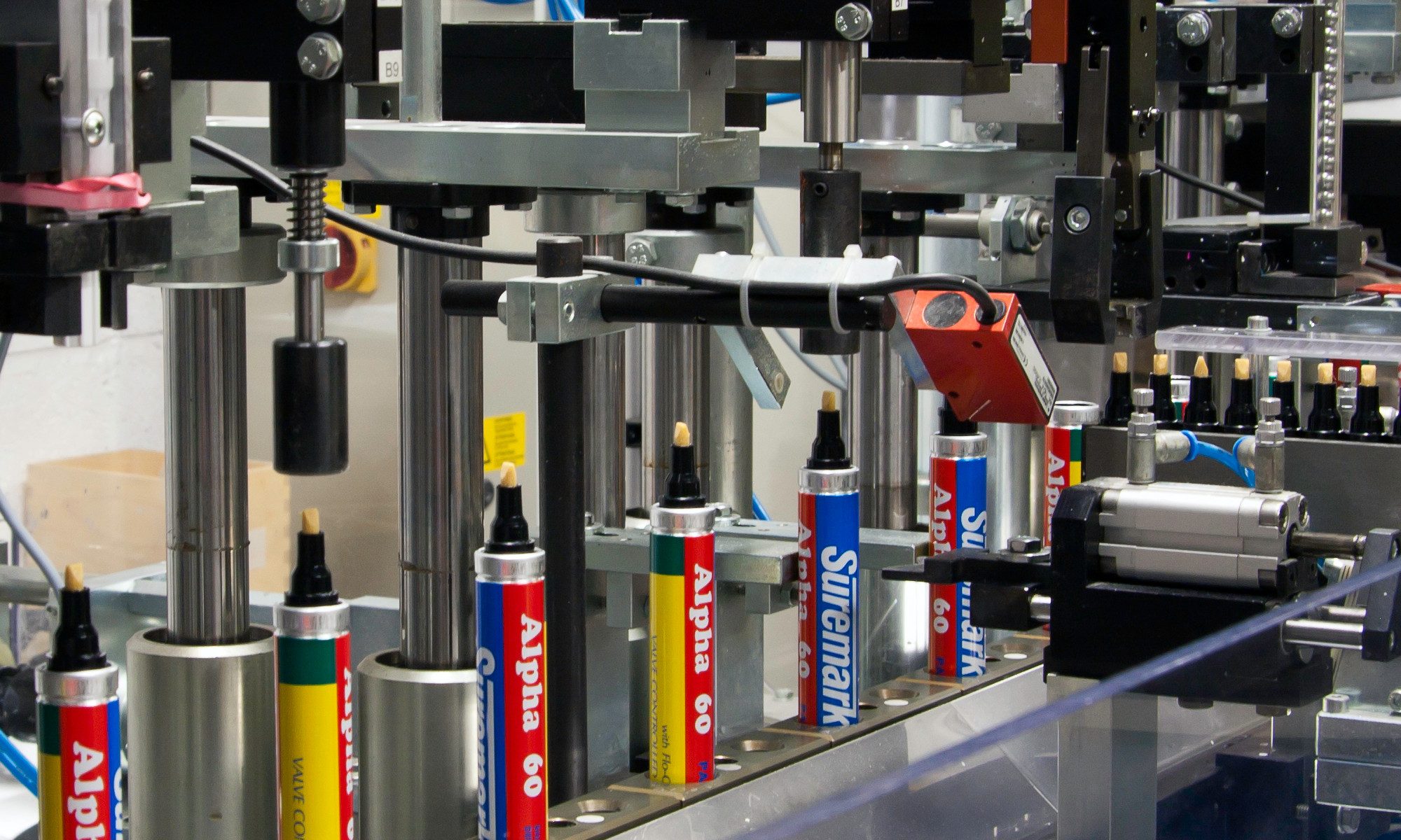 Metal markers & ink Suremark manufacturers of marking products